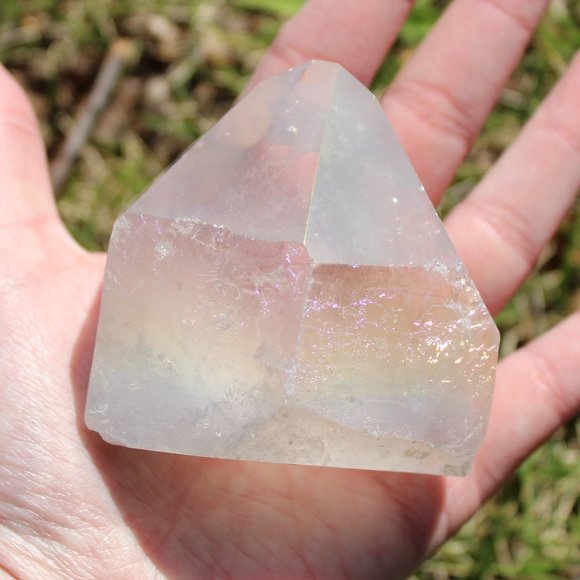 Angel Aura Quartz Point - Picture 3 of 6